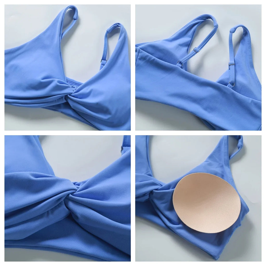 Hearuisavy Summer Sports Bra Shockproof Push Up Gym Top Women Quick-Dry Yoga Clothes Pleated Design Brassiere Workout Crop Top