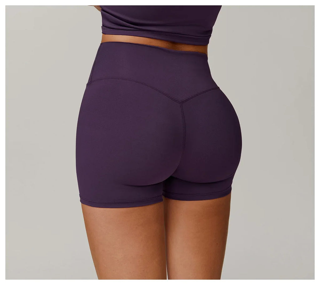 Yoga Shorts Women Summer Fitness Shorts Running Cycling Shorts Breathable Sports Leggings High Waist Summer Workout Gym Shorts