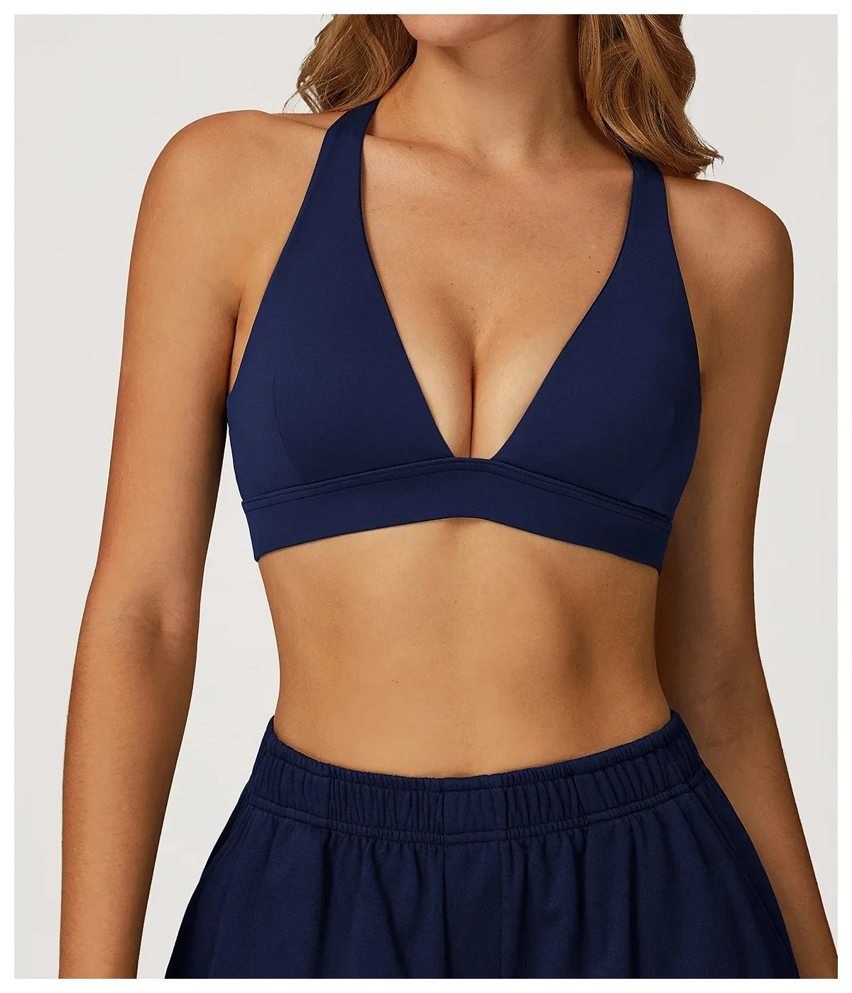 Sexy Gym Top Women Sports Bra Running Back Cross Push Up Yoga Bra Breathable Sports Underwear Women Fitness Workout Top Women