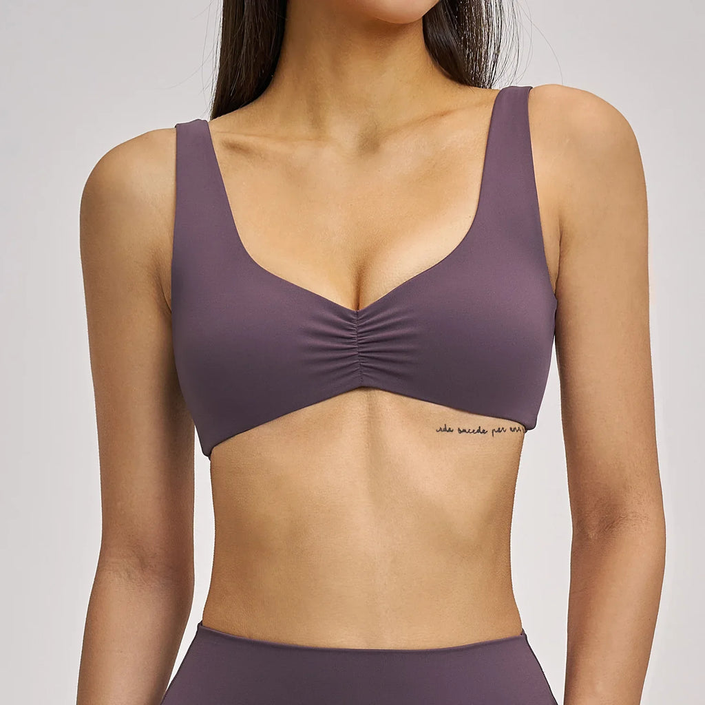 High Impact Sports Bra Push Up Gym Underwear Sexy Women Breathable Yoga Clothes High Quality Fitness Bra Workout Top Female