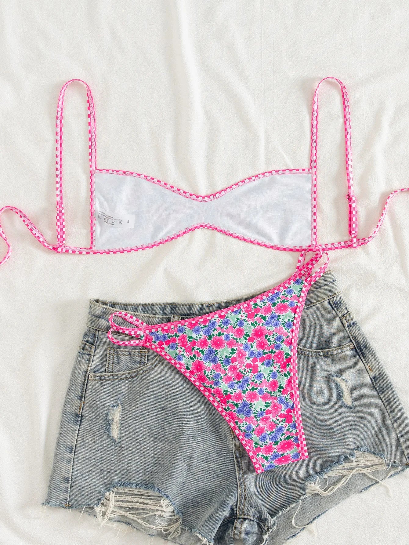 Sexy Coffee Polka Dot Print Bikini Set 2026 Women Pleate Push Up Bra Hollow Out Thong Swimsuit Summer Pool Bathing Suit Swimwear