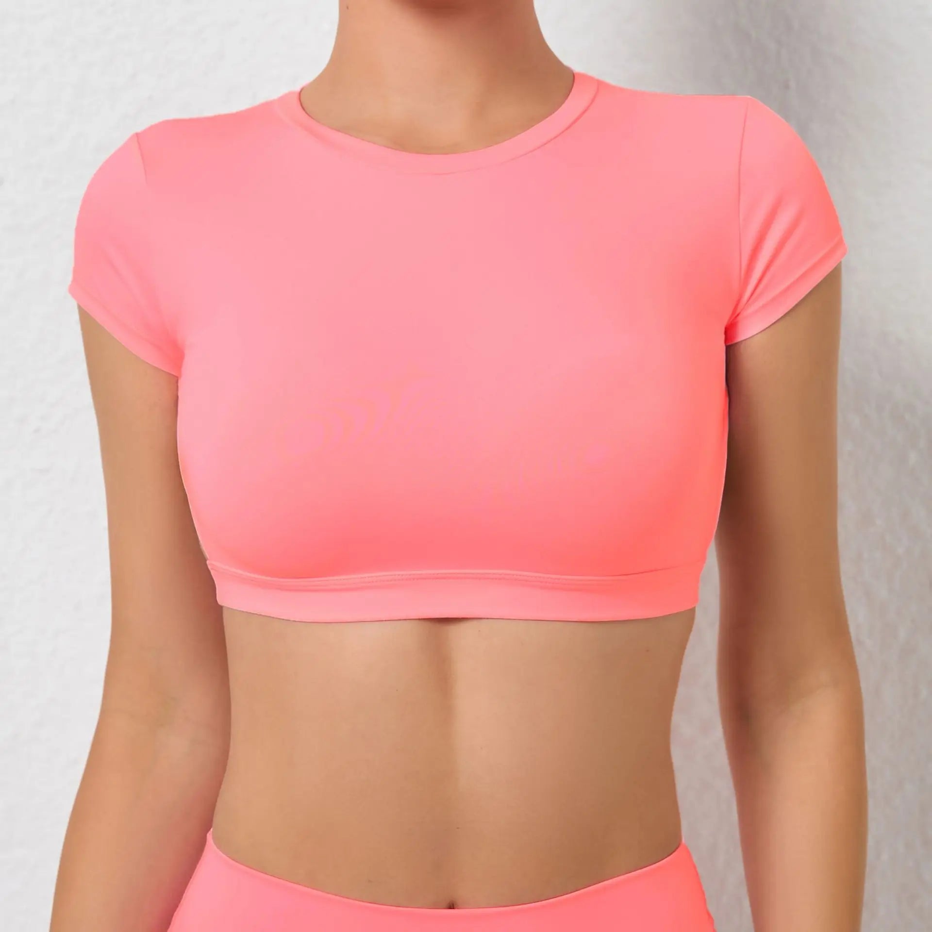 Hearuisavy Summer Customizable Sports Shirts Workout Sportswear Backless Yoga Clothing Chest Pads Sport Crop Tops Gym Top Women