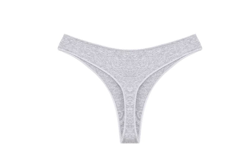 3PCS Seamless Thong Cotton Women Thin Strap Low Waist High Flexibility Panties Sexy Underwear Ladies Briefs T-back Soft Women