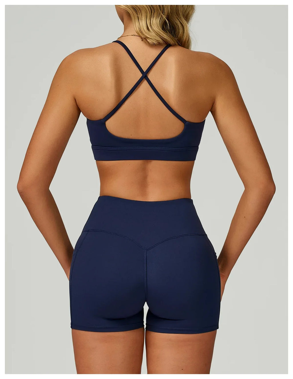 Sexy Underwear Women Tops Back Cross Strap Tank Top Push Up Running Sports Bra Breathable Soft Fitness Beauty Workout Yoga Bra