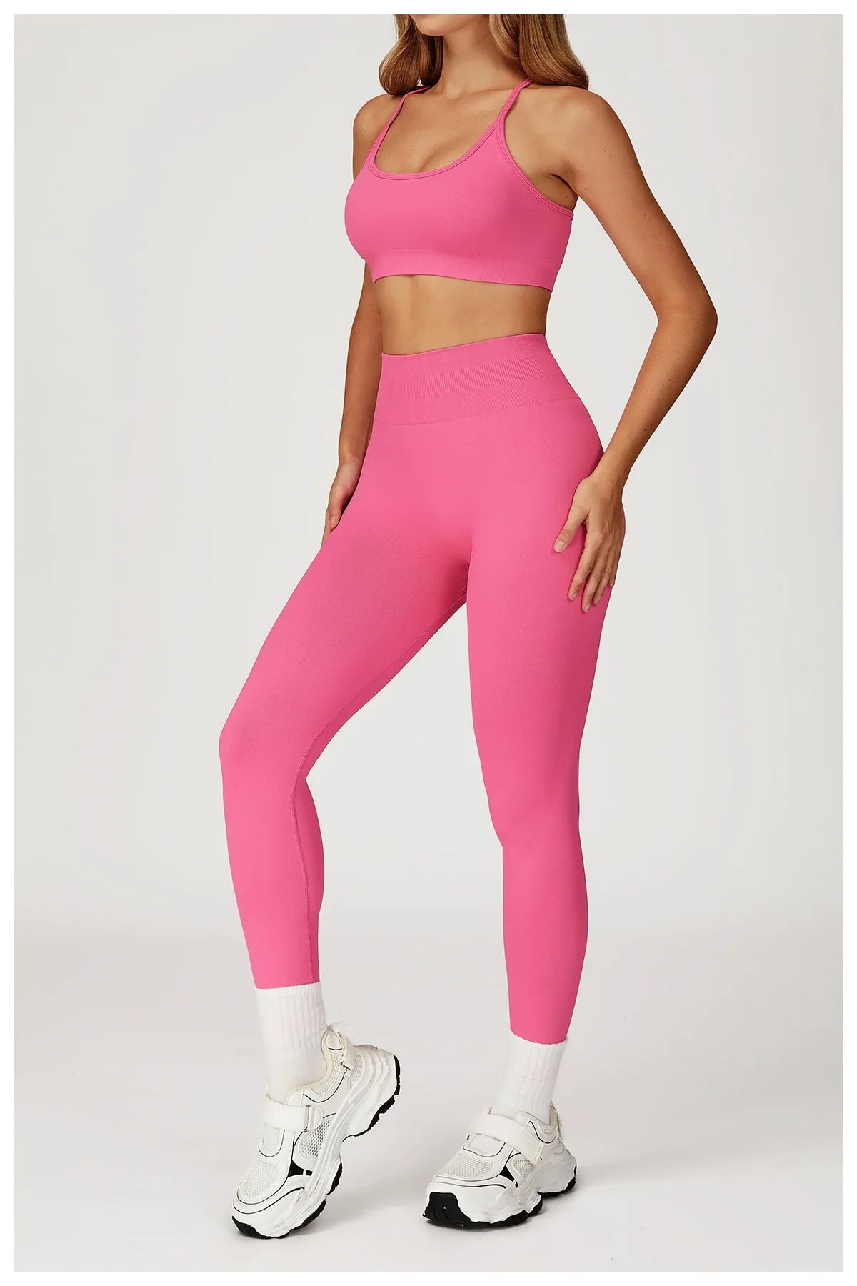 Women Seamless Yoga Sports Bra Breathable Shock Proof Gym Workout Fitness Push up Top Yoga Running Active Sportswear Vest Bra