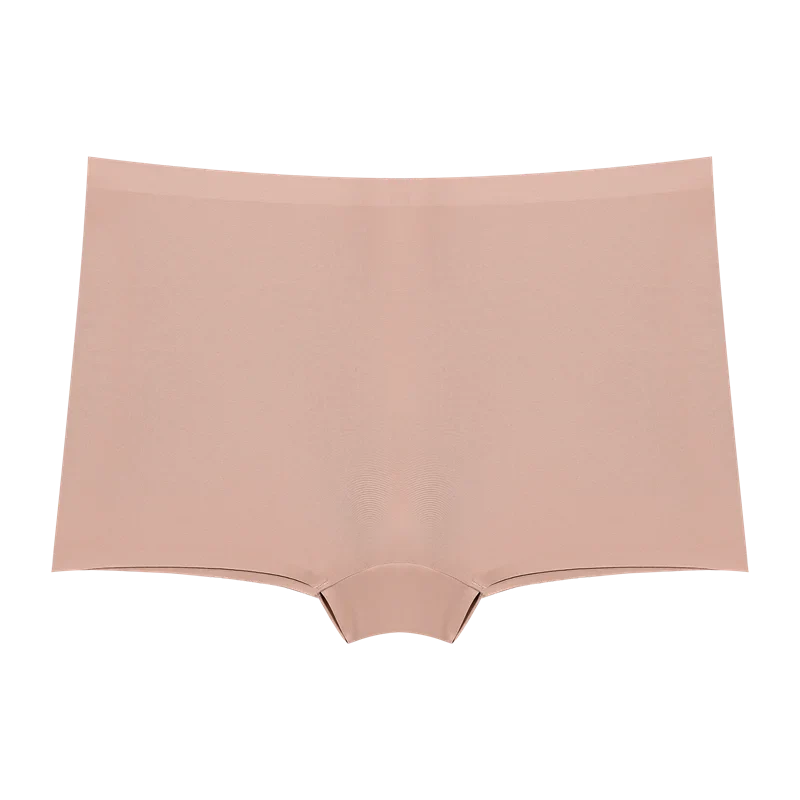 Women's Seamless Panties Sports Boxers Underwear Female Solid Color Comfortable Briefs Cozy Lingerie Intimate Underpants S-XL