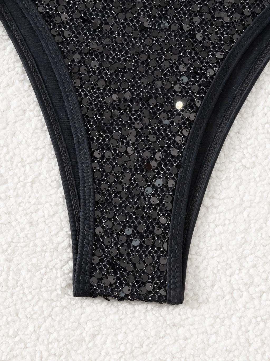 2026 Shiny Sequins Bikini Set Women's Triangle Wrapped Swimsuit Two-piece Lace-up Swimwear Sexy Micro Thong Bathing Suit Biquini