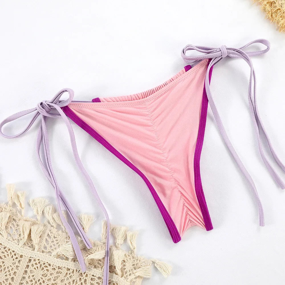 2026 Sexy Women Bikini Micro Bikini Sets Push Up Female Swimsuit Thong Brazilian Swimwear 2 Pieces Biquini Beach Swimming ביקיני