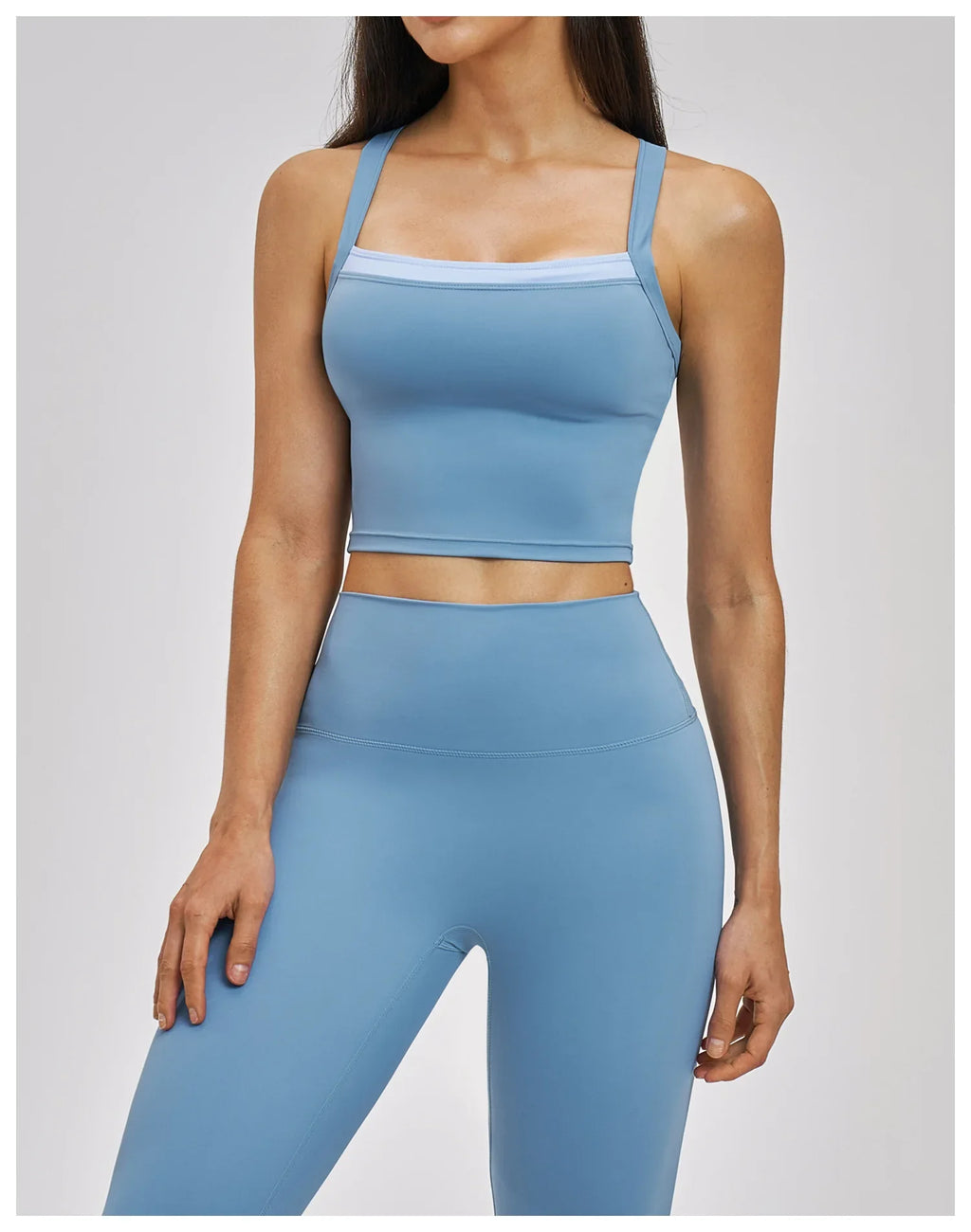 Yoga Bra Women High Strength Sport Bra Anti-Sweat Fitness Top Shockproof Crop Top Push Up Running Sport Bra Gym Vest Workout Top