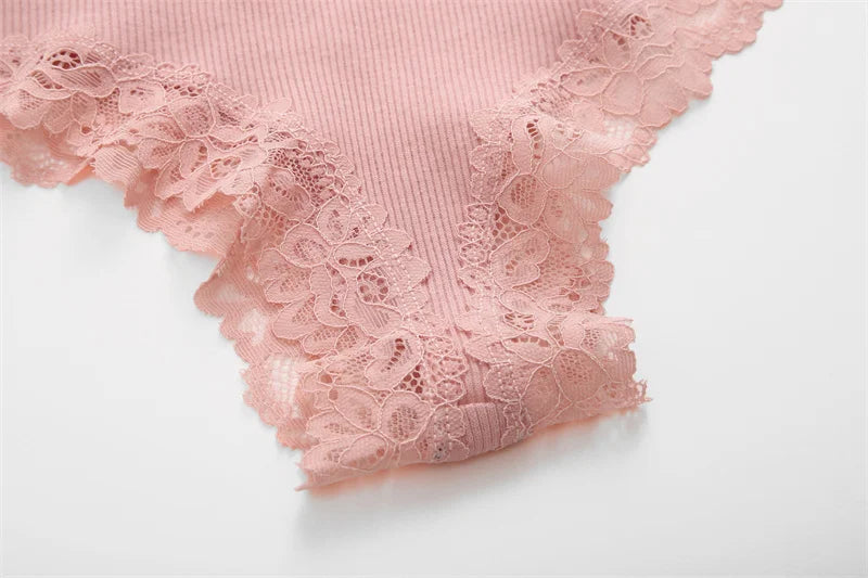 Perspective Lace Panties for Women Sexy Low Rise Brazilian Panties Female Breathable G-String Underwear Soft Intimates Lingerie