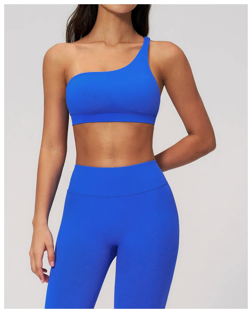 Summer Shockproof Sport Bra Women's Beautiful Back Gym Sports Underwear Women Oblique Shoulder Straps Running Fitness Yoga Bra