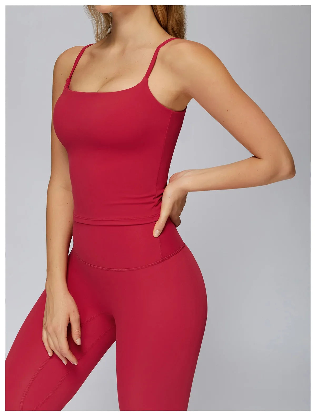 Running Underwear Sports Bra Women High Support Open Back Yoga Breathable Slim Fit Fitness Pilates Tank Top With Removable Pads