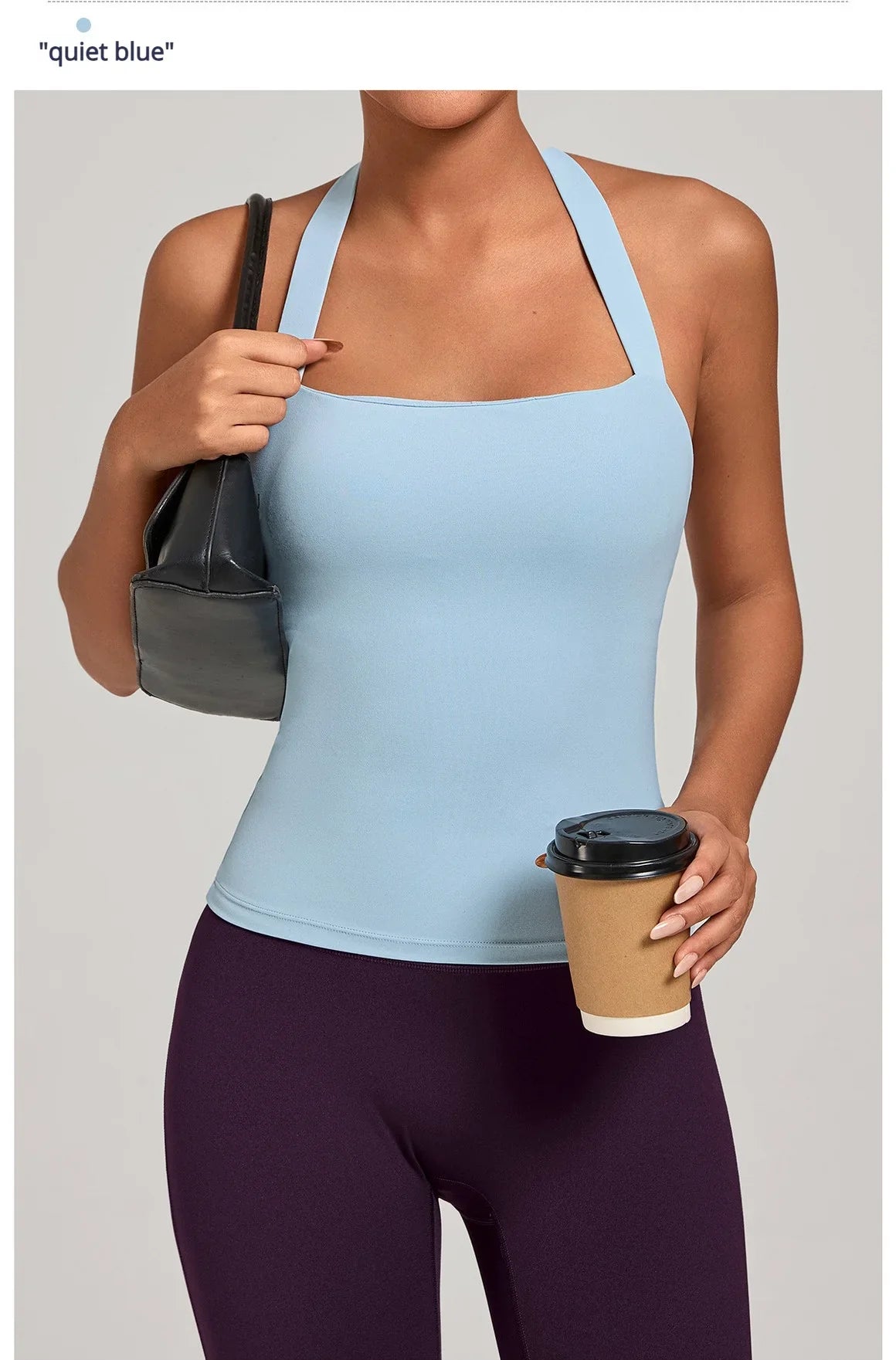 Sports Yeautifulback Breathoga Vest Neck Hanging Detachable Chest Pad Women Bra High Elasticity Slim Bable Running Sports Vest
