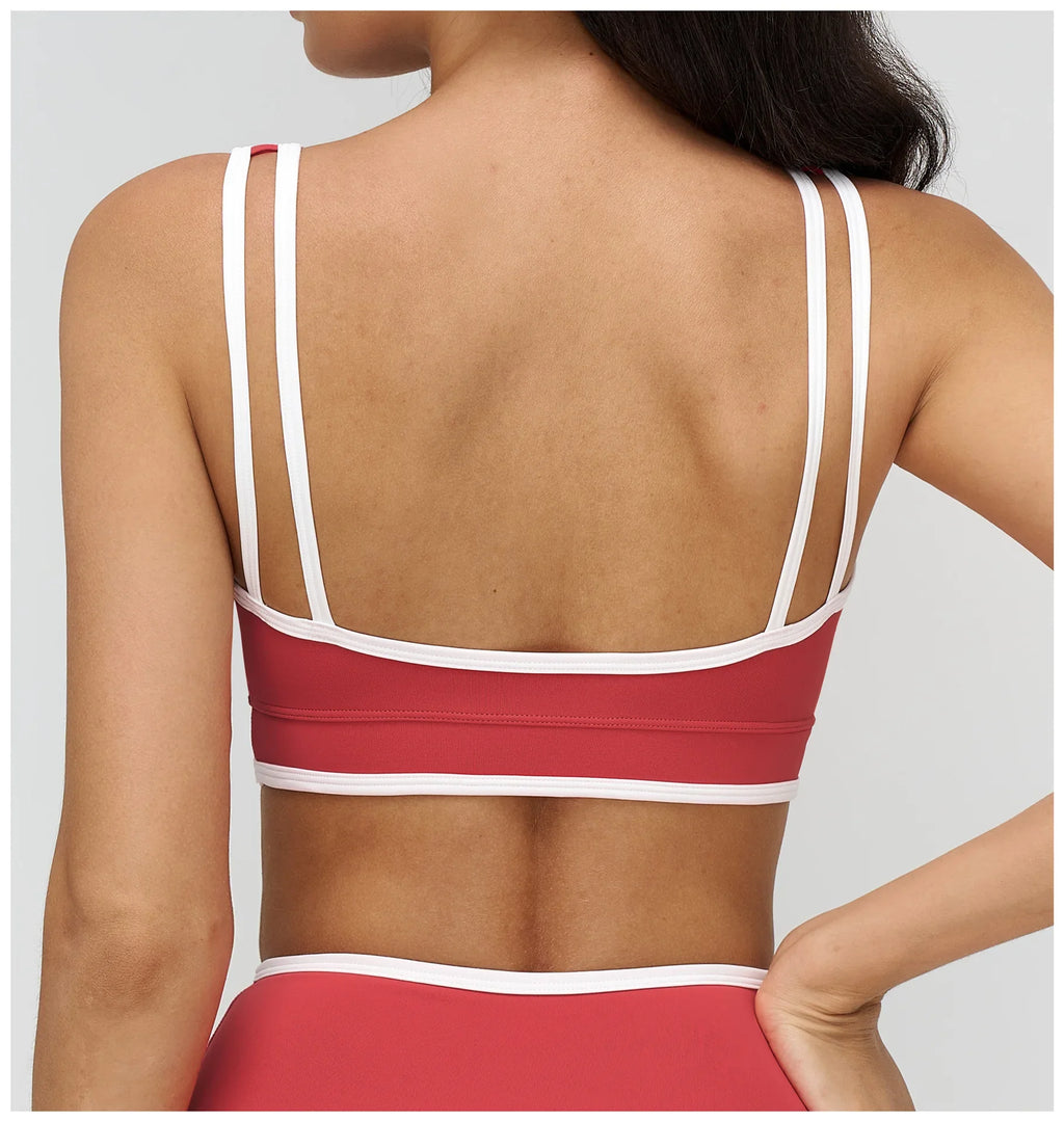 Sports Bra Top Push Up Fitness Yoga Bra Women Workout Underwear Sport Tops Women Breathable Running Vest Bralette Gym Bras