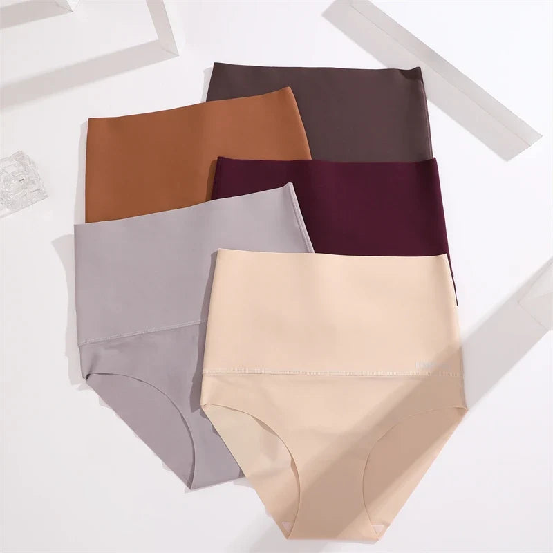 Women Seamless Briefs High Waist Butt Lifter Women's Shapewear Maillard Sexy Tummy Control Belly Shaping Lingerie Female Panty