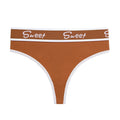 Cotton Panties Sexy Women Briefs Letter Sweet Underwear Thong Hollow Out Intimates Ladies Female Panty Lingerie