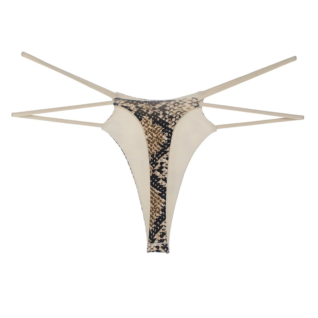 G String Thong Leopard Women Panties Sexy Briefs Cotton T-back Underwear Low Waist Seamless Femlae Lingerie Size S-XL