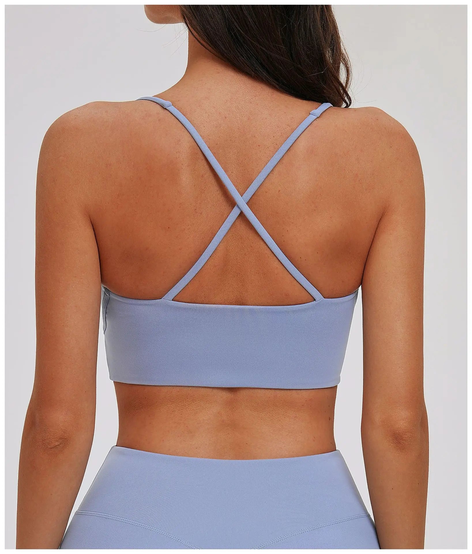 High Strength Sports Bra Women Gym Top Running Back Cross Yoga Bra Breathable Sports Underwear Women Fitness Workout Top Women