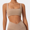 Hearuisavy Summer High Quality Sports Bra Push Up High Impact Gym Underwear Women Breathable Yoga Clothes Fitness Workout Top