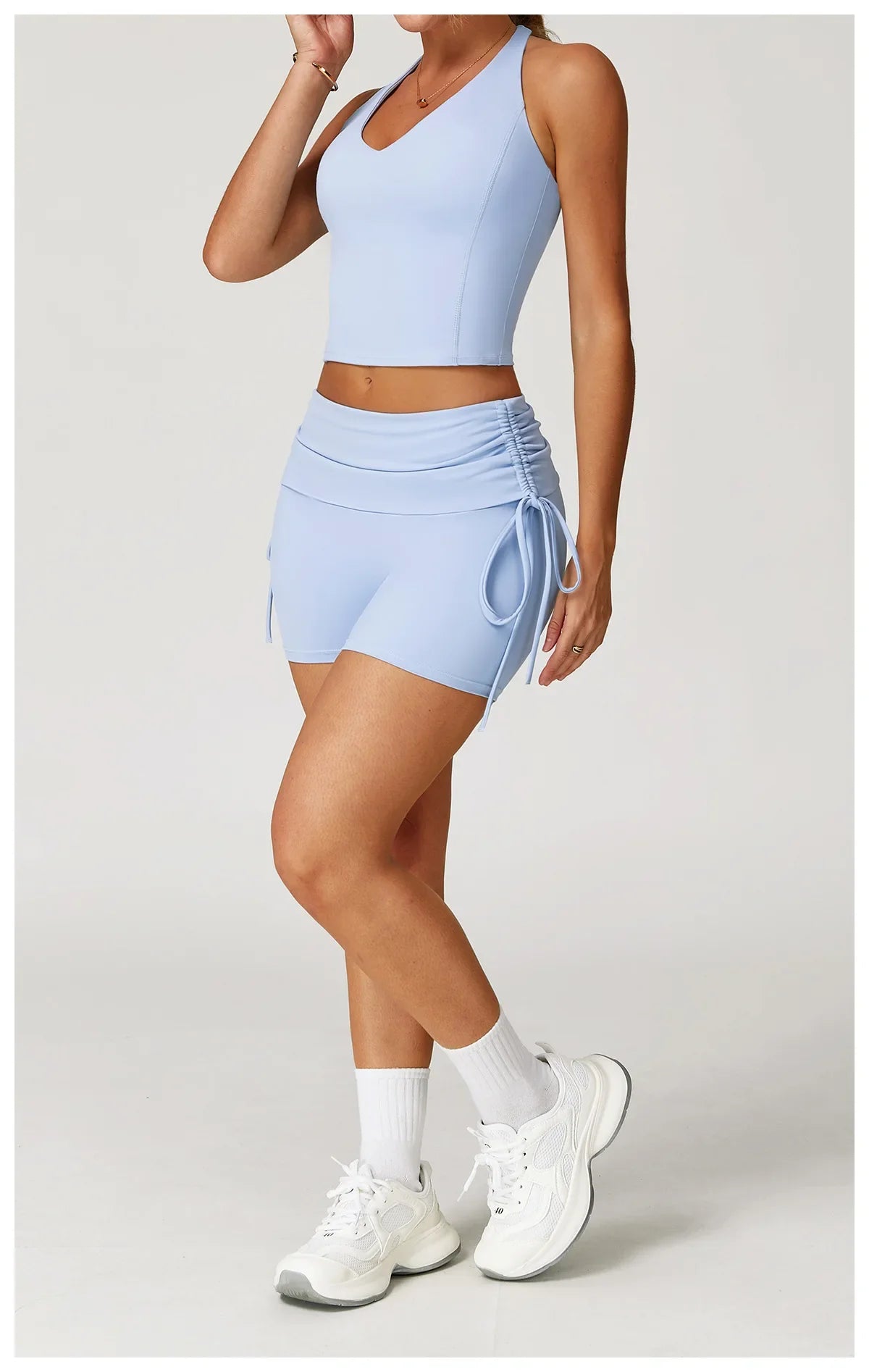 Sports Shorts Women Yoga Leggings Shorts Squat Proof High Waist Fitness Tight Shorts Quick Drying Cycling Workout Gym Shorts