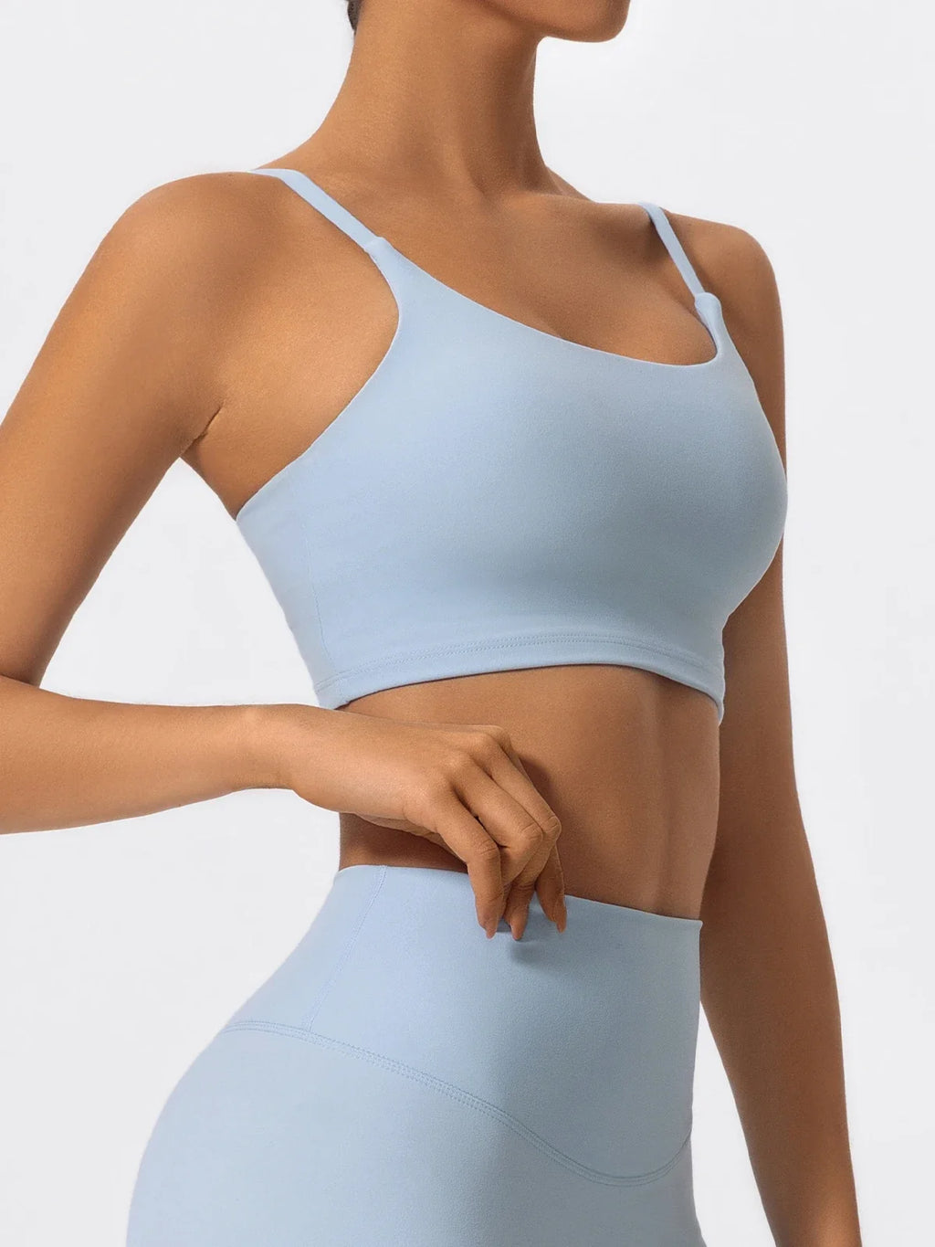 Hearuisavy Summer Ultra-Soft Fabrics Sports Bra Gym Top Women Push Up Workout Quick-Dry Yoga Top Sportswear Fitness Underwear