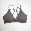 NCLAGEN Vision Twist Front Sports Bra High Support Push-up Gym Underwear Cross Thin Strap Workout Fitness Running Sexy Yoga Top