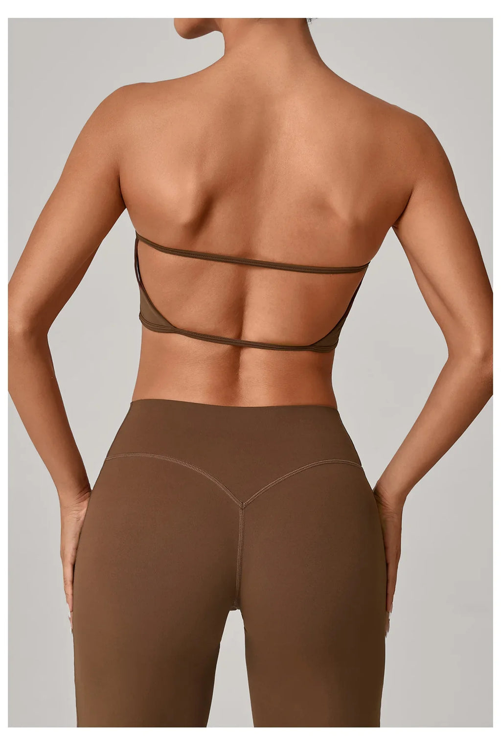 Women Strapless Sports Bra Gym Top Quick-Drying Yoga Clothes Women Tube Top Fitness Chest Wrap Underwear Workout Bra Female