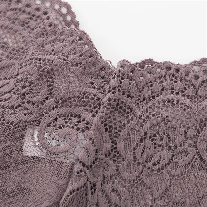 Sexy Lace Panties Women Boyshort Underwear 3Pcs/set Low-Rise Underpants S-XL Ladies Floral Panties Sexy Boyshort Female Lingerie