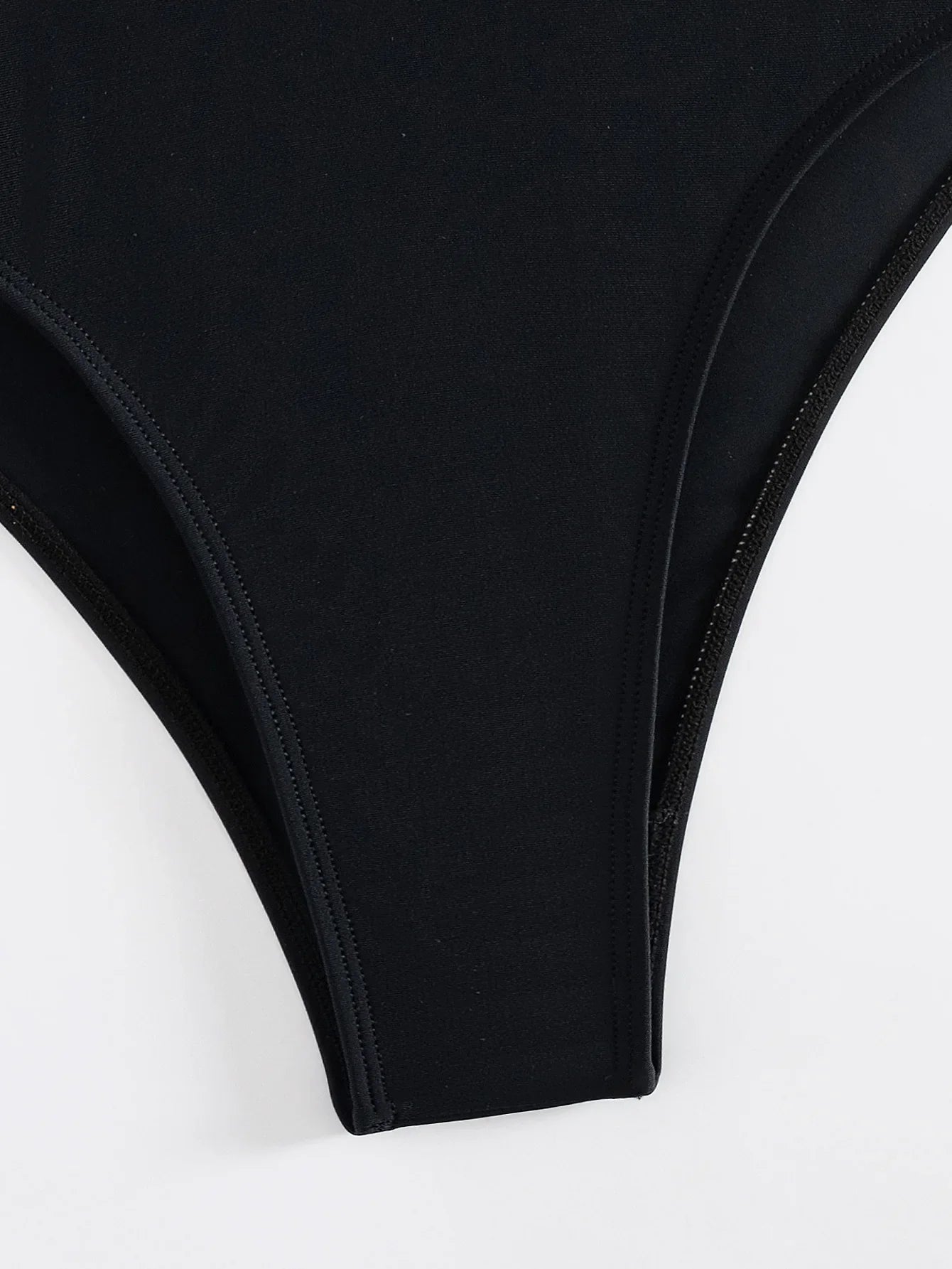 Sexy Black One Piece Swimsuit 2025 Women Hollow Out Backless Cross Slim High Waist Bikini Beach Bathing Suit Holiday Monokini