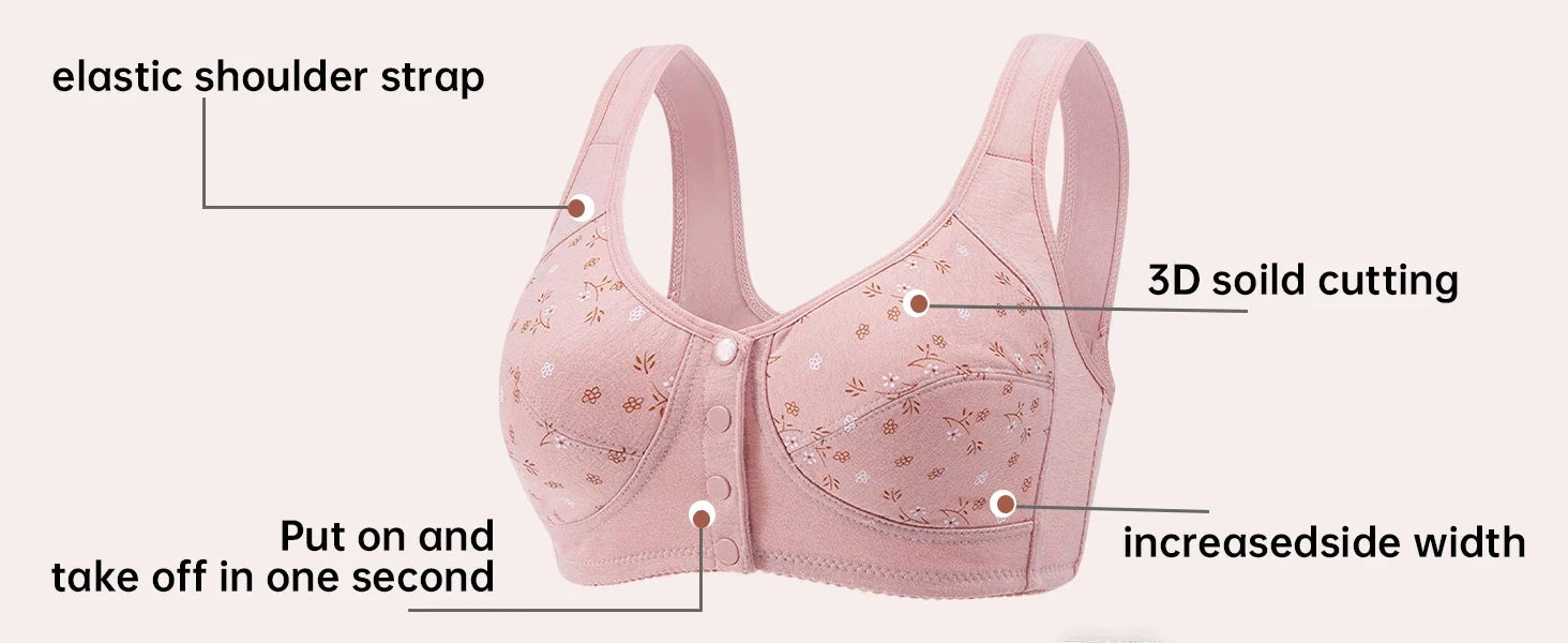 7pcs Elegant Lace Push Up Seamless Bras for Women Large Plus Size Breathable Lingerie,  All-Day Wear for Breasts Brassiere Femme