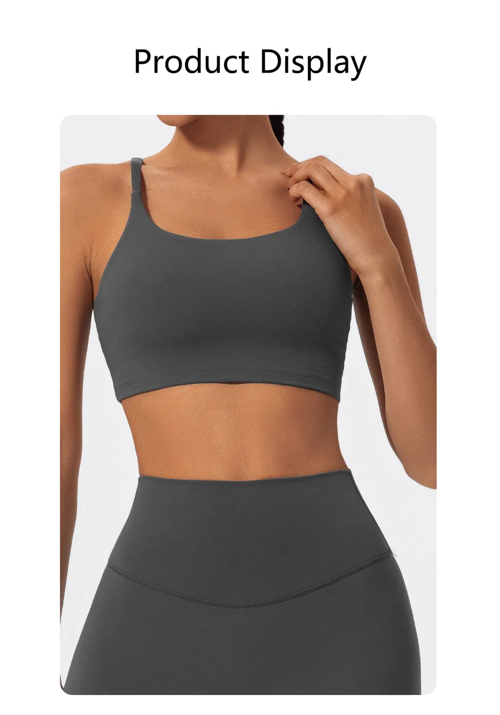Hearuisavy Summer Ultra-Soft Fabrics Sports Bra Gym Top Women Push Up Workout Quick-Dry Yoga Top Sportswear Fitness Underwear