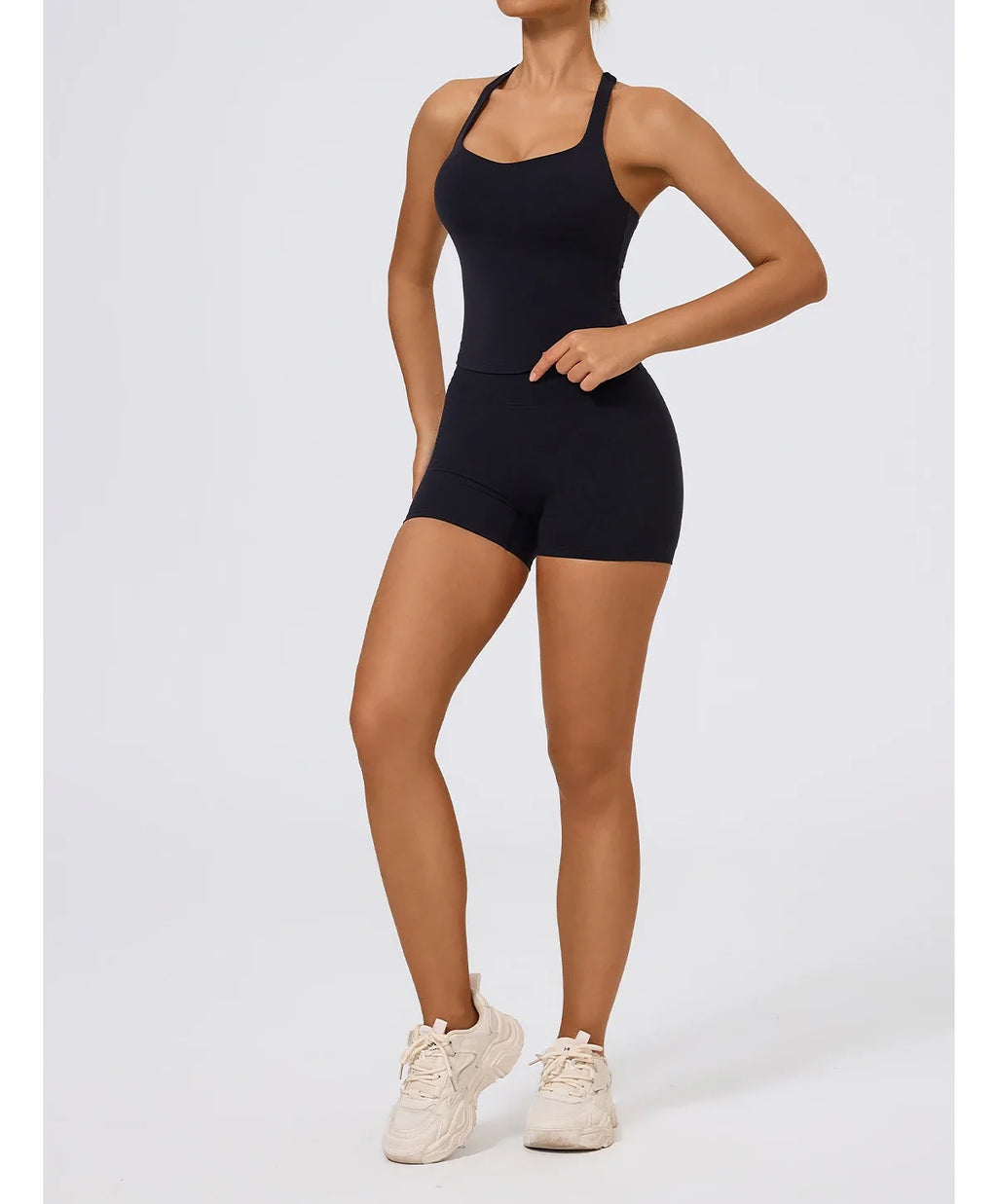 Hearuisavy Summer Woman Sports Vest I-Back Strap Design Gym Sportswear Breathable Quick Dry Fitness Tank Top Running Yoga Top