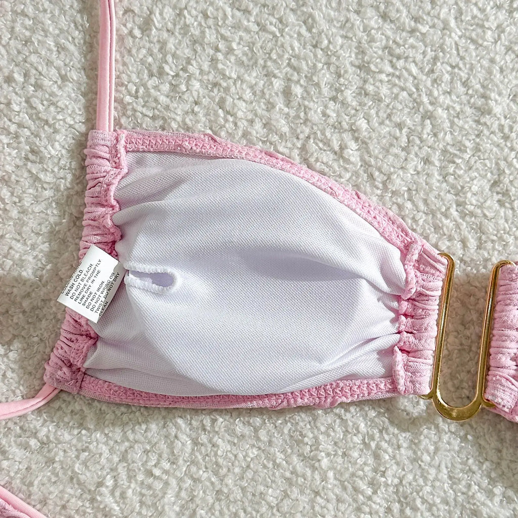 2026 New Sexy Bikinis Swimsuits Women's Swimwear Push Up Female Beach Swim Wear Bathing Suits Brazilian Bikini Set Pool Bather
