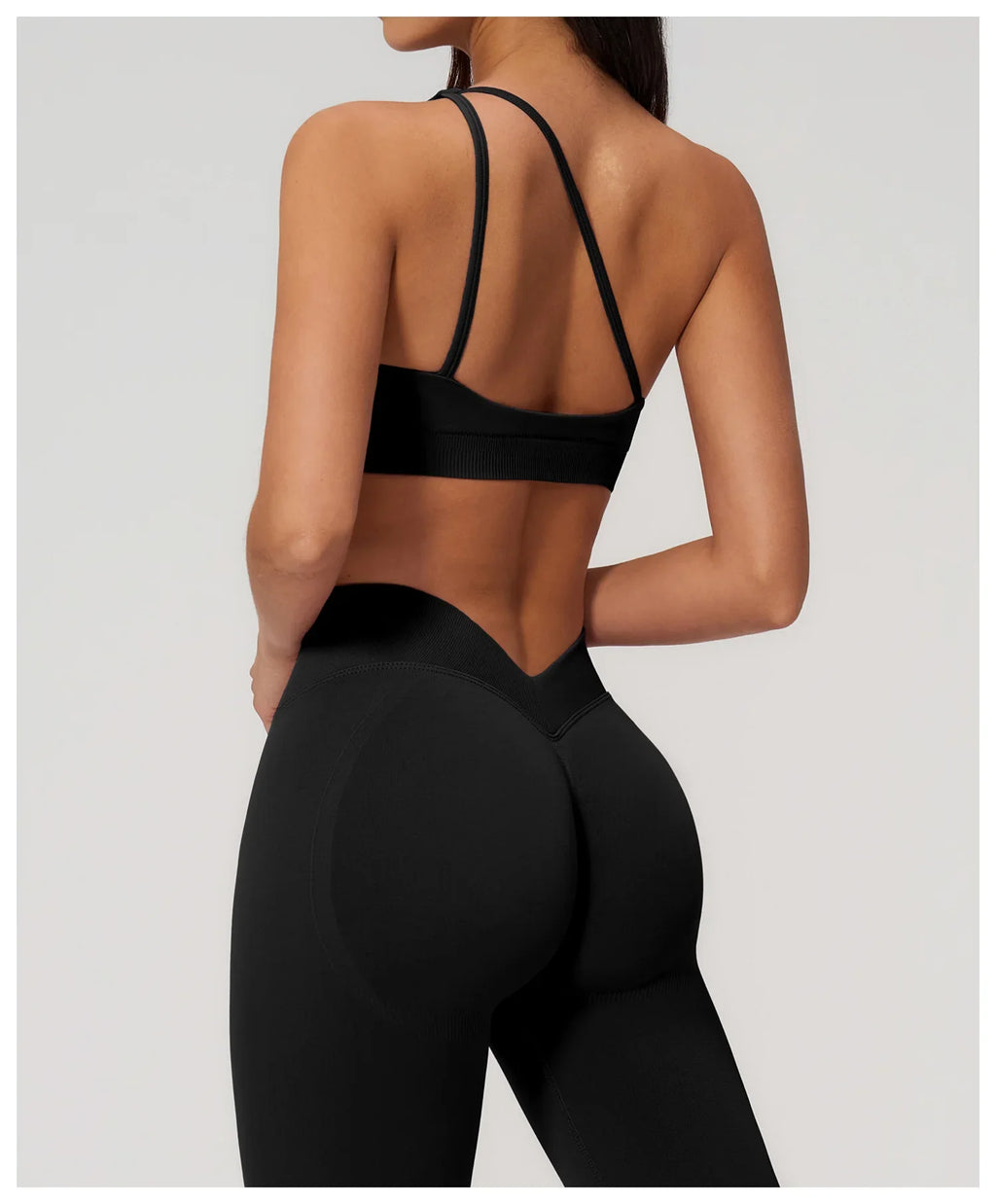 Summer Shockproof Sport Bra Women's Beautiful Back Gym Sports Underwear Women Oblique Shoulder Straps Running Fitness Yoga Bra