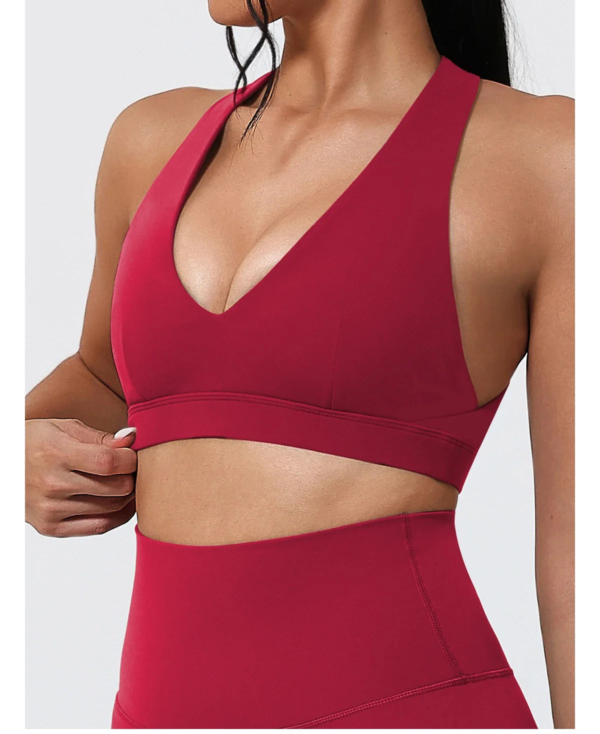 Hearuisavy Summer Women Sports Bra Pilates Yoga Bra Gym Underwear Running Shock Proof Breathable Quick-Dry Fitness Top For Girls