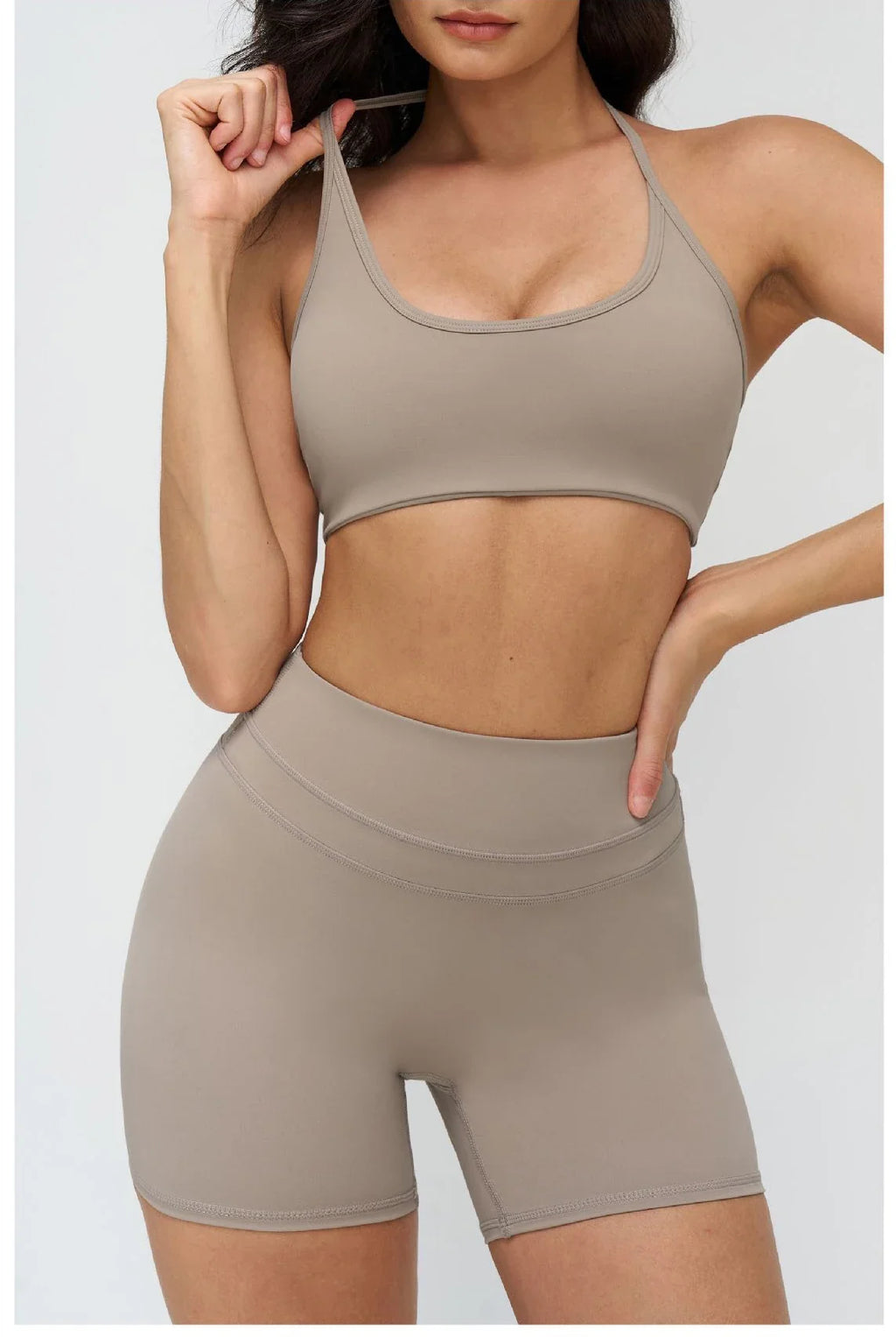 Sexy Gym Top Women Sports Bra Running Hanging Neck Yoga Bra Breathable Sports Underwear Women Fitness Push Up Workout Top Women