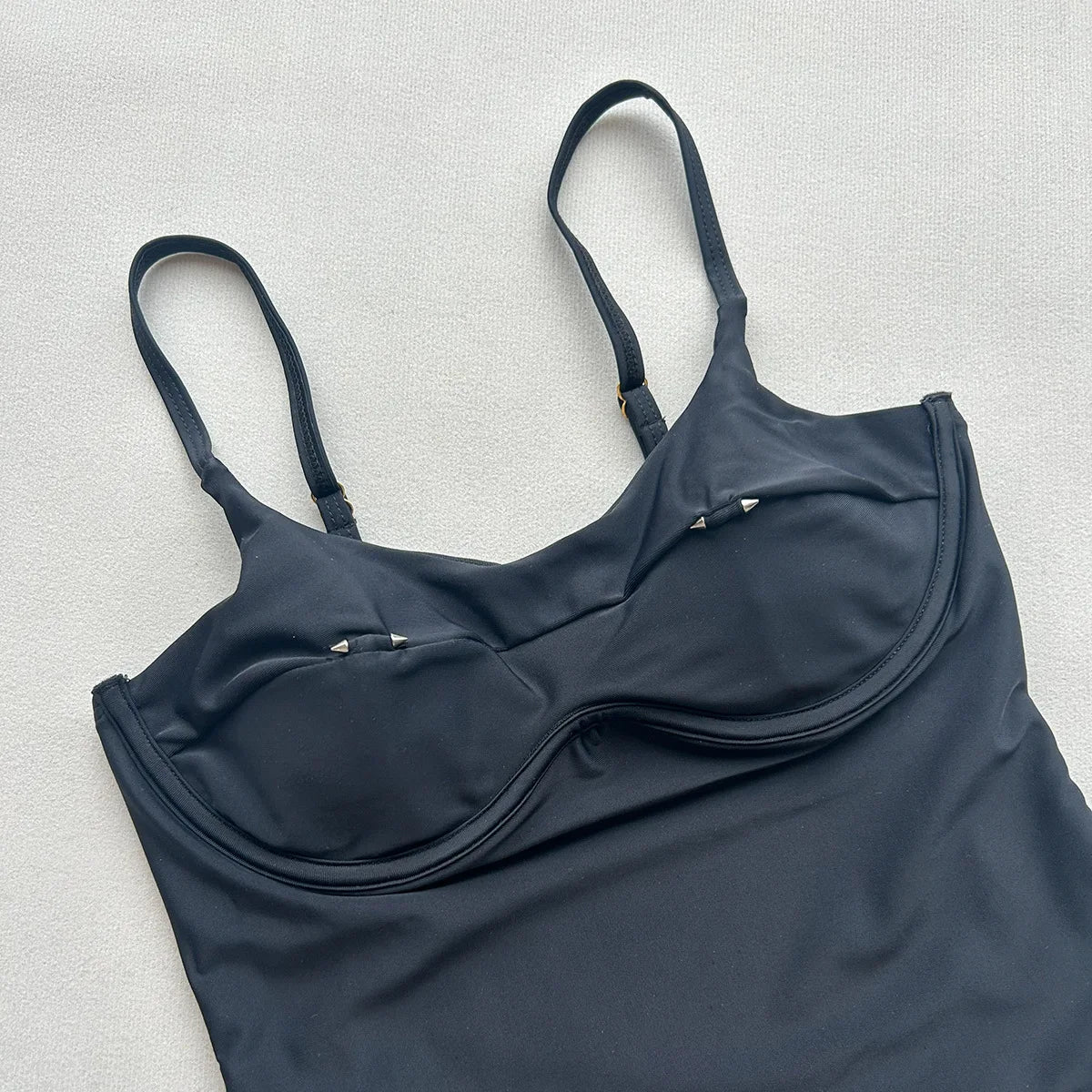 Vintage Black White Swimwear Women 2026 Sexy Push Up Underwire Slim Tummy Control One Piece Swimsuit Beach Bathing Suit Monokini