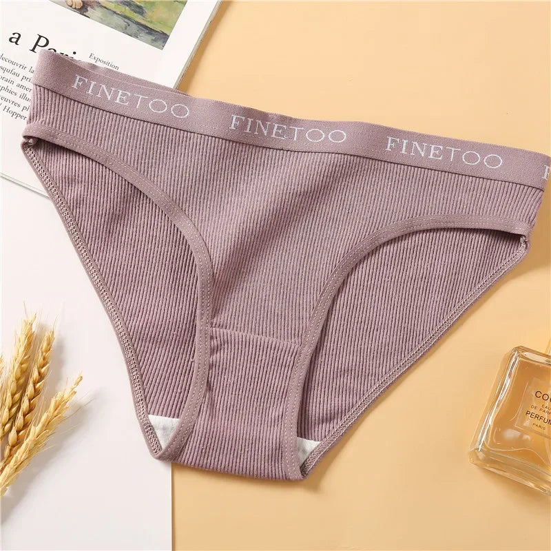 1Pcs Women' Cotton Pantys Sexy Comfortable Letter Printed Woman Briefs Ladies Underpants Fashion Girls Lingerie M-XXL