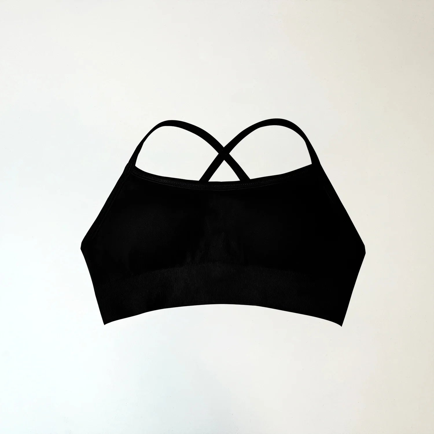 NCLAGEN Backless Sports Bra high support Fitness Underwear Back Cross Gym Crop Top Women Training Running workout Seamless Bras