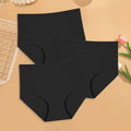 3Pcs women cotton High Waist underwear breathable Striped Panties Female Plus Size Solid Color Briefs comfortable Lingerie S-XXL