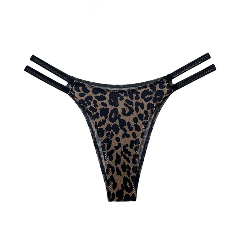 Sexy Panties Women Thongs Rhinestones Diamonds G-string Sports Thong Low Waist Shorts Briefs T-back Fitness S-XL