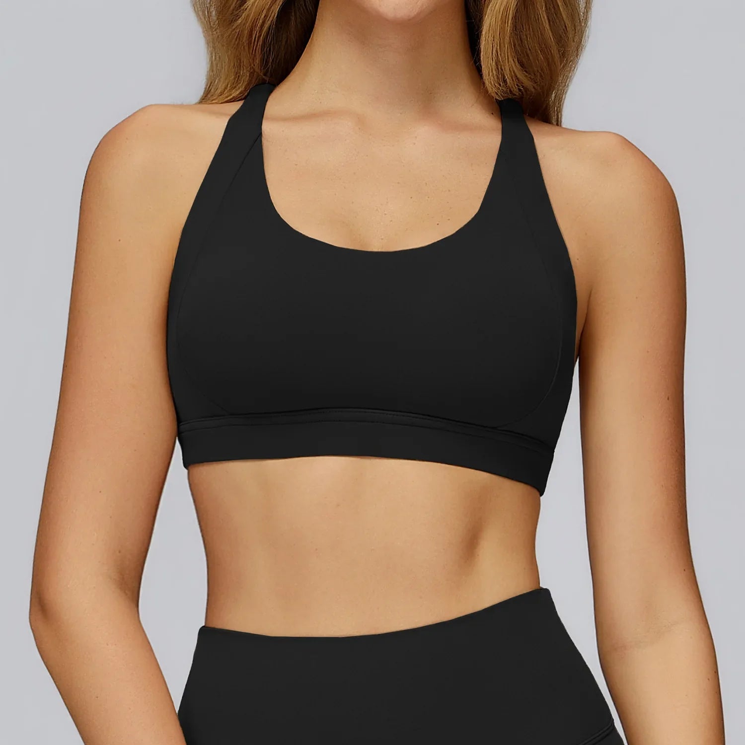 Women Sports Bra Back Cross Top Push Up Fitness Yoga Bra Underwear Sport Tops For Women Breathable Running Vest Bralette Gym Bra