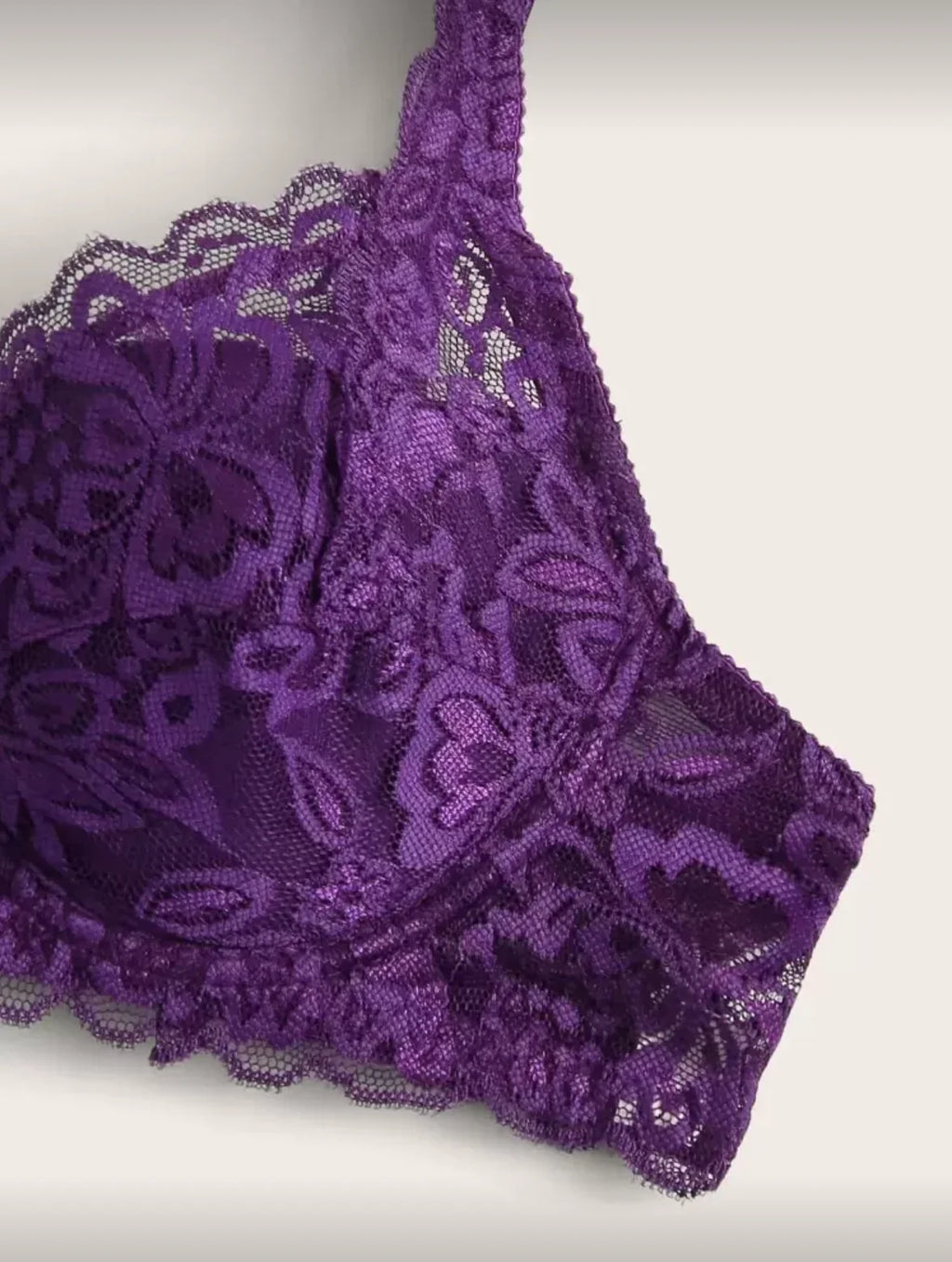 Lace Women's Bra Breast Cover Thin Cup Underwear Underwire Adjustable Push Up Bras Sexy Bralette Lingerie