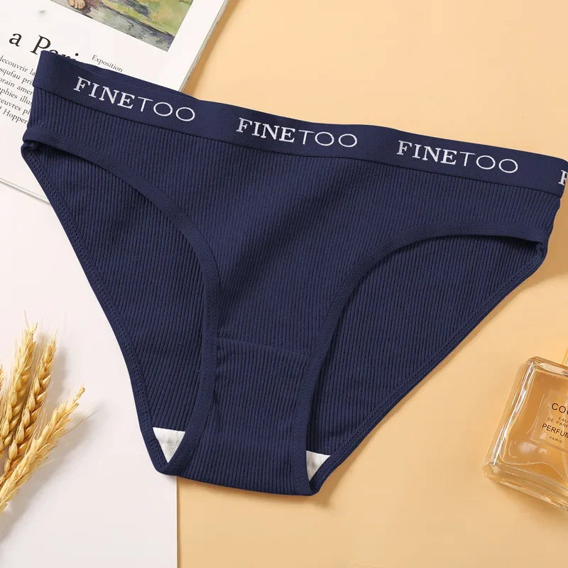 1Pcs Women' Cotton Pantys Sexy Comfortable Letter Printed Woman Briefs Ladies Underpants Fashion Girls Lingerie M-XXL