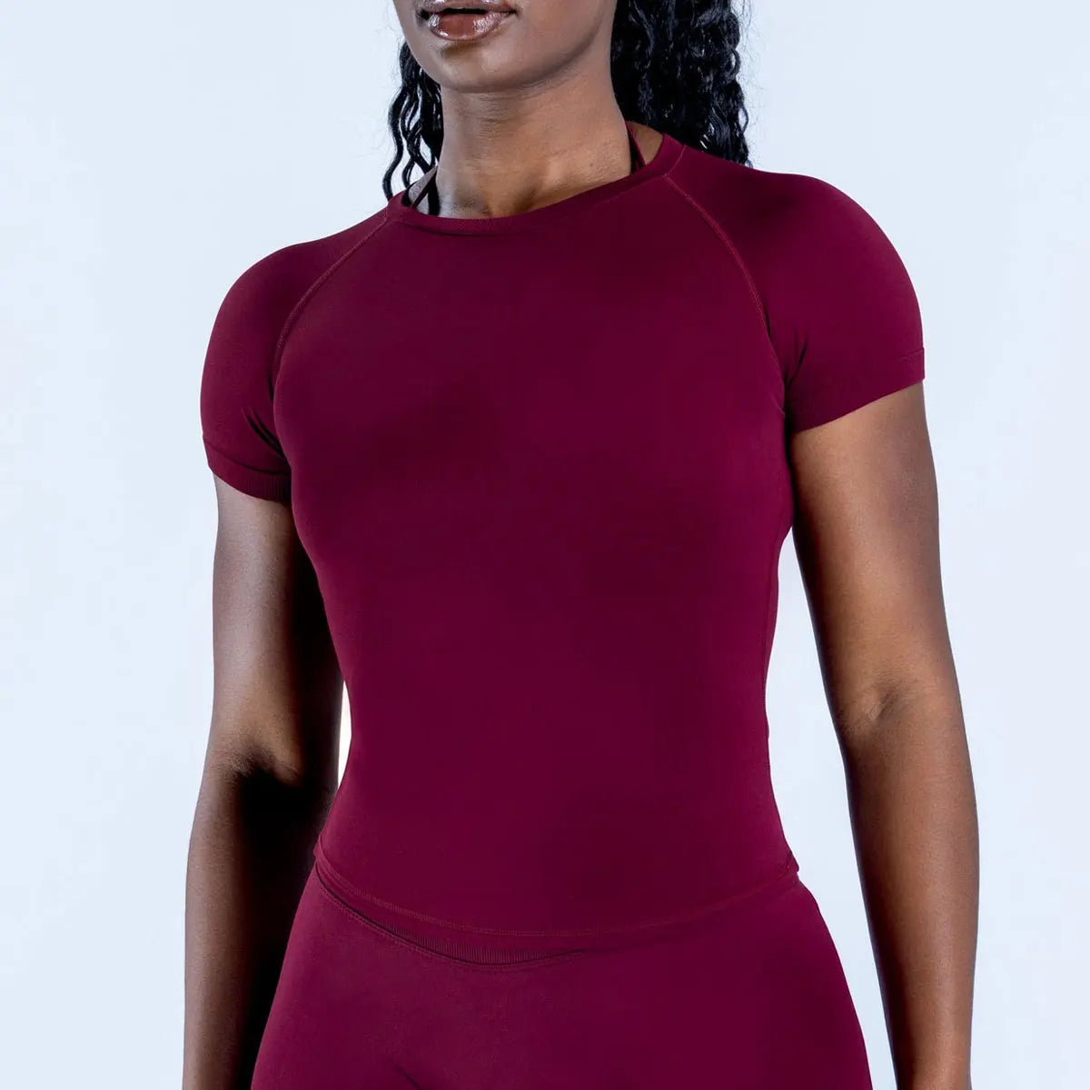NCLAGEN Impact Short Sleeve Top Women GYM Clothes Seamless workout t shirts Fitness Quick Dry Running tee Yoga Pilates shirt