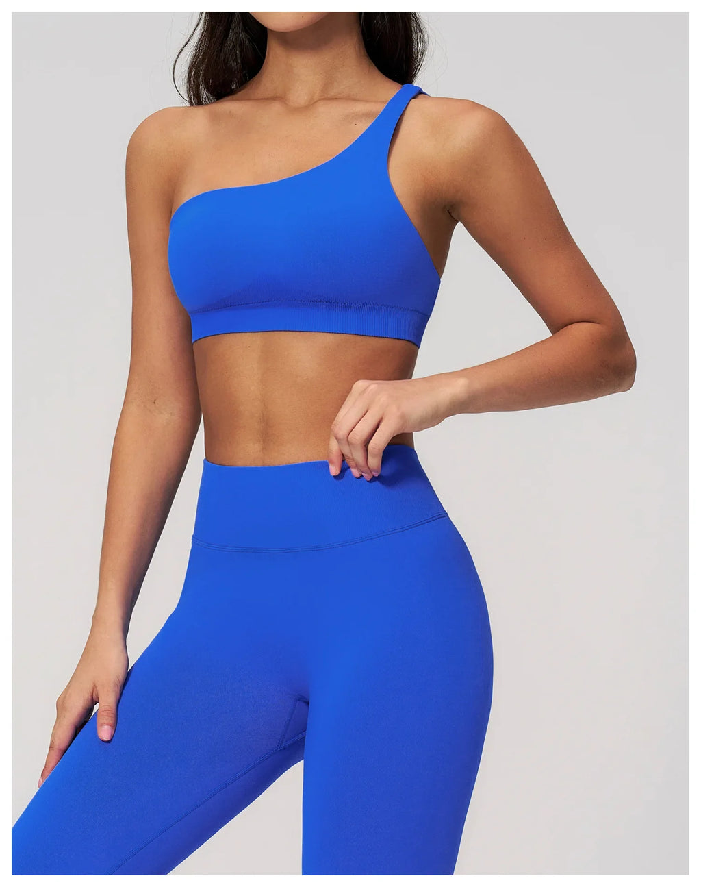 Summer Shockproof Sport Bra Women's Beautiful Back Gym Sports Underwear Women Oblique Shoulder Straps Running Fitness Yoga Bra
