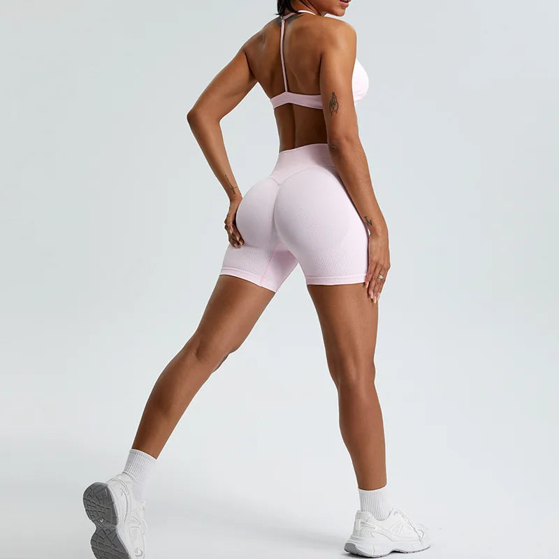 Women Sports Underwear High Support Sports Top Push Up Yoga Bra Gym Crop Top Fitness Workout Bra Running Brassiere Sportswear