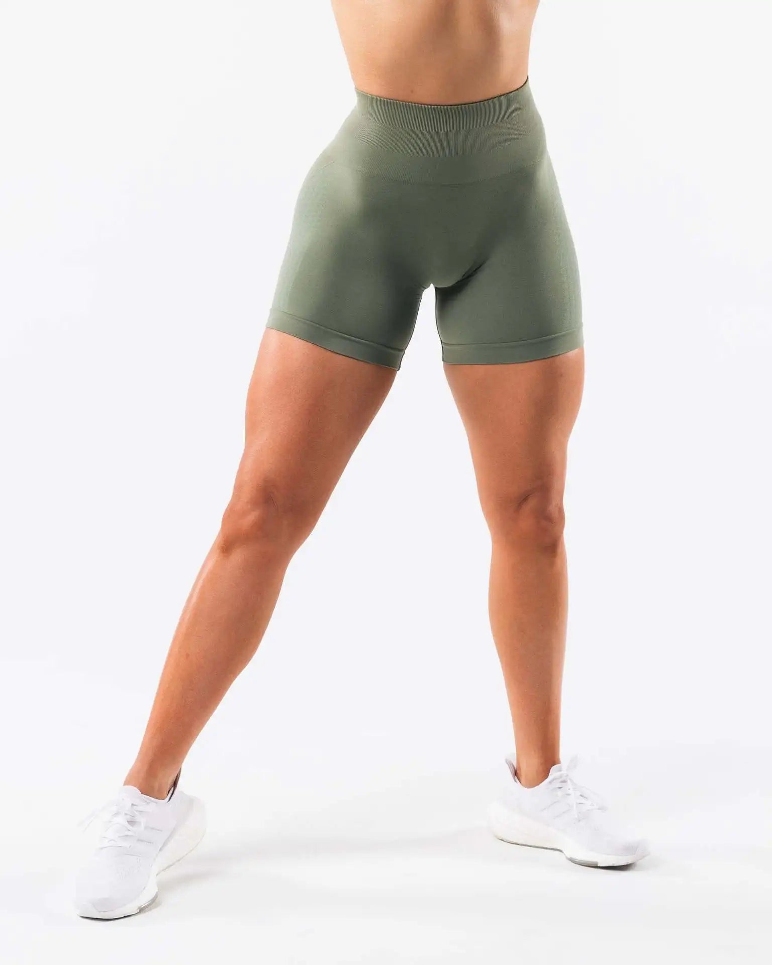 NCLAGEN Sports Shorts Woman High Waist Gym Clothes Seamless Leggings Booty Scrunch Tights Running Workout Fitness Cycling Shorts