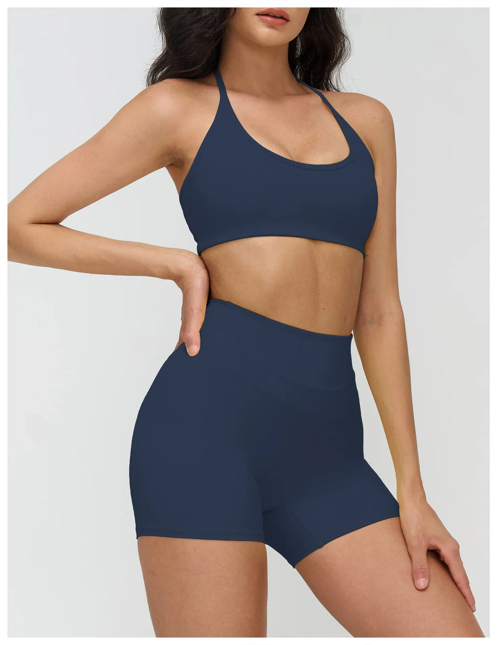 Sexy Gym Top Women Sports Bra Running Hanging Neck Yoga Bra Breathable Sports Underwear Women Fitness Push Up Workout Top Women