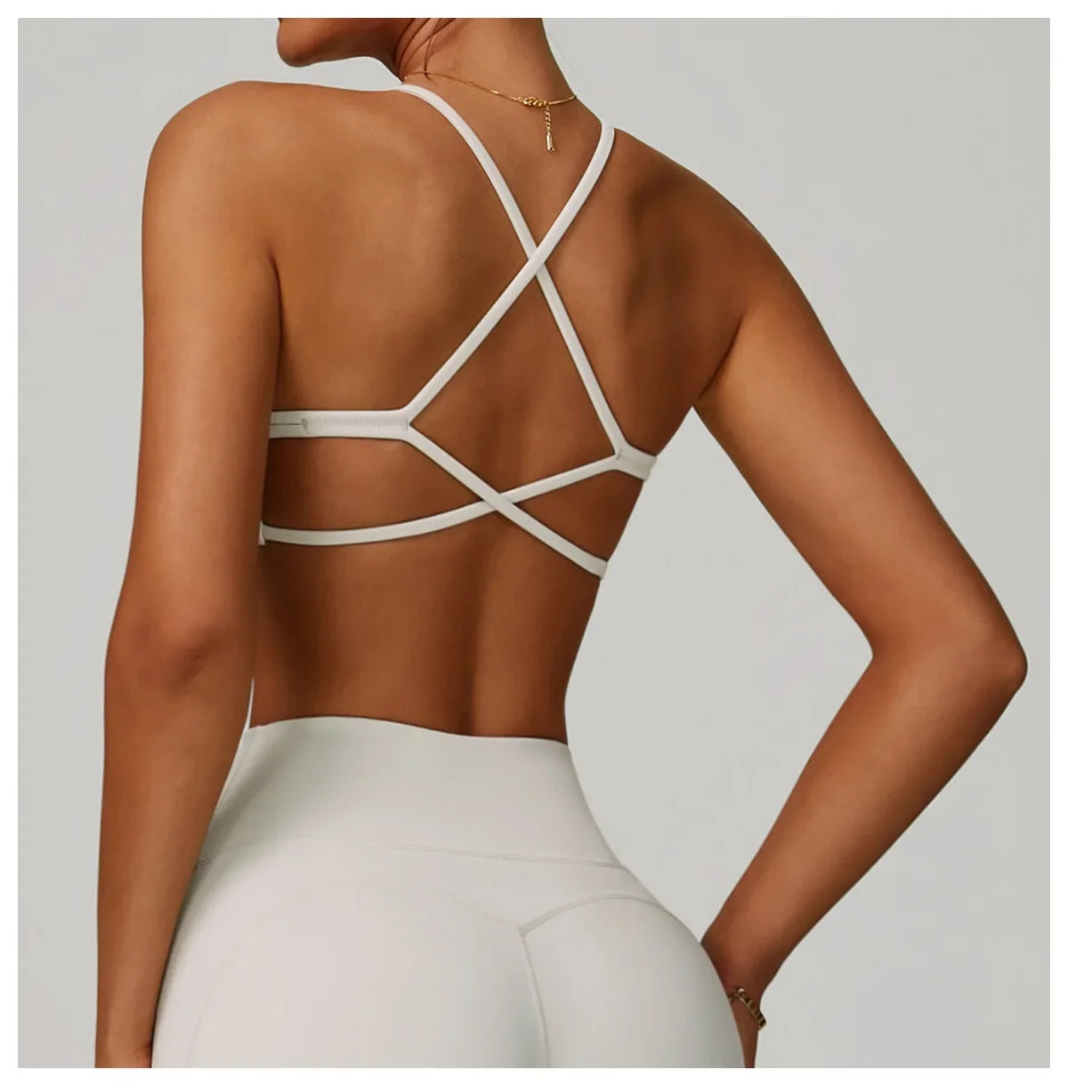 Hearuisavy Breathable Sports Bra Women Quick Drying ShockProof Gym Workout Top Casual Yoga Clothing Push Up Running Fitness Bras